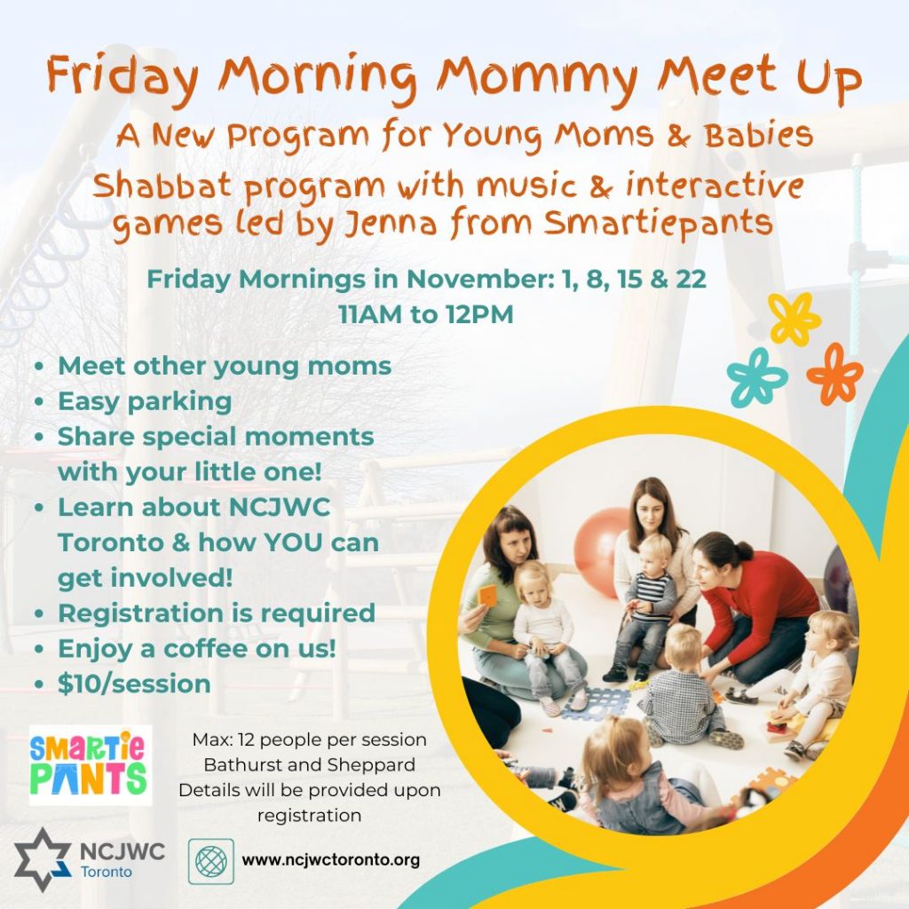 Morning Mommy Meet up flyer